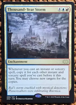 ?Thousand-Year Storm? MTG | Double Masters 2022 | NM/M | R 286/331 - Image 1