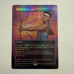 Isochron Scepter FOIL 0009 Secret Lair Countdown Kit SLC MTG Rare Unplayed Mint - Image 1