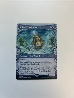 Valley Floodcaller (Showcase) Bloomburrow Regular - Image 1