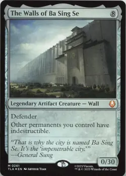 The Walls of Ba Sing Se - FOIL - M Avatar: The Last Airbender 261 - MTG - Image 1