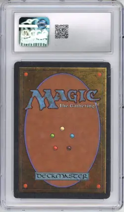 Island Red Sky UNLIMITED Vintage Land Magic the Gathering 1993 MTG CGC 9 - Image 2