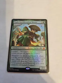 Toph, Earthbending Master FOIL MTG Avatar: TLA Eternal-Legal Nm/M - Image 1