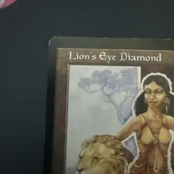 Magic MTG Mirage Lion's Eye Diamond MODERATELY PLAYED MP - Image 3