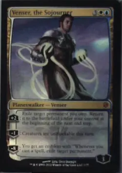 Venser, the Sojourner Duel Decks: Venser vs. Koth Foil for sale online - Image 1
