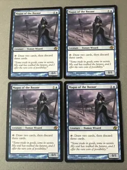 Magus Of The Bazaar X4 Planar Chaos Ex Condition See Pics Front/Back - Image 1