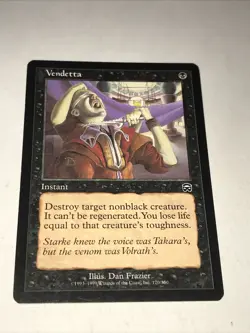 Vendetta Magic The Gathering Card - Image 1