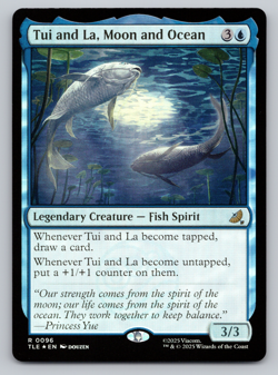 Tui and La, Moon and Ocean- MTG Avatar: The Last Airbender TLA - Image 1