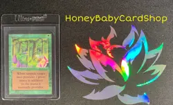 MTG Limited Edition Alpha 1993 Wild Growth NM/LP+ Card LEA Common 93/94 742818060004 - Image 1