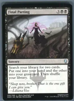Magic the Gathering MTG Dominaria Final Parting #93 - Image 1