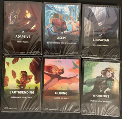 Avatar The Last Airbender Jumpstart MTG, 6 Sealed Inner Packs / Theme Decks NM - Image 1