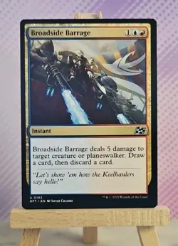 MTG: Broadside Barrage 0192 - Aetherdrift - NM Condition - Image 1