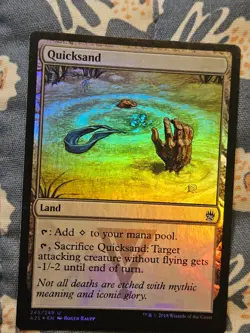 Quicksand FOIL Masters 25 Magic MTG Magic - Image 1