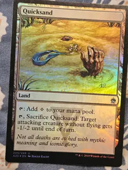 Quicksand FOIL Masters 25 Magic MTG Magic - Image 2