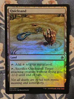 Quicksand FOIL Masters 25 Magic MTG Magic - Image 3