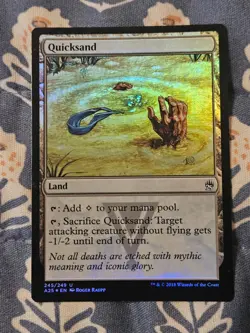Quicksand FOIL Masters 25 Magic MTG Magic - Image 4