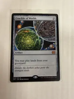 Crucible Of Worlds NM MTG! Double Masters 2022 - Image 1