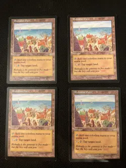 MTG 4x Rishadan Port Mercadian Masques Light Play - Image 1