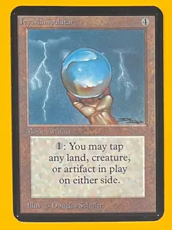MTG ICY MANIPULATOR Alpha (InkU) (OldManMTG 012-296) - Image 1