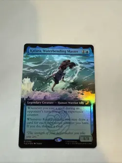 Katara, Waterbending Master M 0180 Extended Art Avatar Last Airbender Eternal NM - Image 1