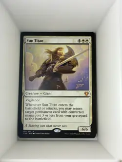 Sun Titan - Commander 2020 #101/322 MTG Magic The Gathering. M8 - Image 1