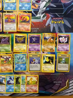 Vintage Pokemon Card Lot WOTC First Edition Etc Gengar Dragonite Flareon - Image 2