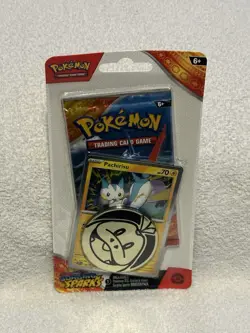 Pokemon TCG: Scarlet & Violet- “Surging Sparks”Blister & Coin- (Pachirisu) NEW - Image 1