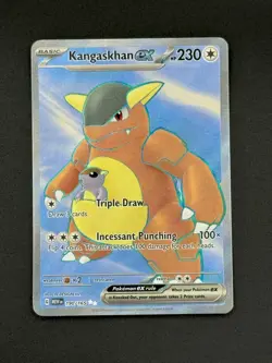 2023 Kangaskhan EX 190/165 Scarlet And Violet 151 Full Art Pokemon Card NM - Image 1
