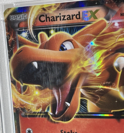 Charizard EX 2014 Pokemon XY Flashfire #11 PSA 8 - Image 3