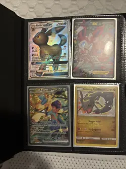 My Binder Full of Pokemon Cards TCG CCG Contains Rare Somewhat Old Cards - Image 2