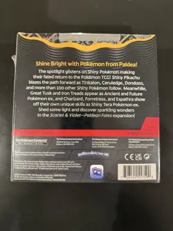 Pokemon Scarlet & Violet Paldean Fates Booster Bundle (6 Packs) - New, Sealed - Image 2