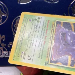 Pokemon TCG Muk 13/62 Fossil Holo MP - Image 4