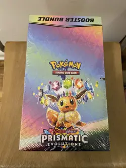 Pokemon TCG Prismatic Evolutions 10 Booster Bundle Display Box NEW/SEALED - Image 1