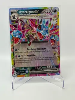 Pokemon TCG Surging Sparks Hydreigon EX Holo Double Rare - Image 1