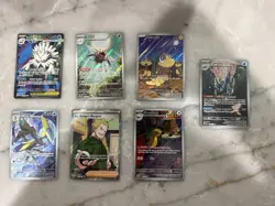 Pokemon Mega Evolution IR/EX Card Lot 7 Cards - Image 1
