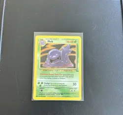 Pokemon TCG Muk 13/62 Holo Rare Fossil Set WOTC 1999 MP Vintage - Image 1