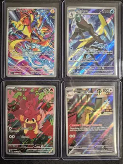 Pokemon Cards Illustration Rare/ Gold Star 4 Card Collection - Image 1