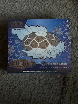 Stellar Crown Pokemon Center Exclusive Elite Trainer Box ETB TCG -Factory Sealed - Image 1