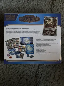 Stellar Crown Pokemon Center Exclusive Elite Trainer Box ETB TCG -Factory Sealed - Image 2