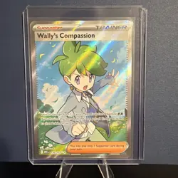 Pokemon TCG Wallys Compassion 176/133 Full Art Trainer Mega Evolutions NM - Image 1