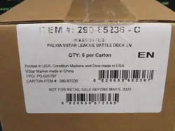 POKEMON TCG 6 BOX PALKIA VSTAR LEAGUE BATTLE DECK ORIGIN FORME SEALED CASE A CG4 - Image 2