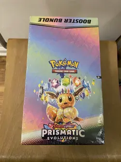 Pokemon TCG Prismatic Evolutions 10 Booster Bundle Display Box NEW/SEALED - Image 1