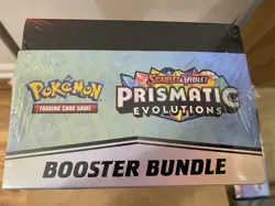 Pokemon TCG Prismatic Evolutions 10 Booster Bundle Display Box NEW/SEALED - Image 5