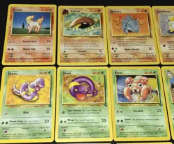 15 Vintage Pokemon TCG Card Lot Base Set Fossil Jungle Team Rocket Neo Premium - Image 3