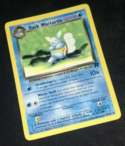 Dark Wartortle Team Rocket 46/82 1999-2000 Wizards WOTC Pokemon TCG - Image 3