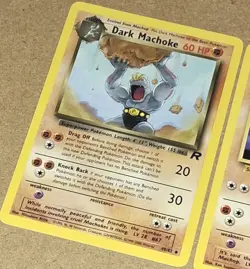 Team Rocket Dark Machoke 40/82 Machop 59/82 1999-2000 @Wizards WOTC Pokemon TCG - Image 5