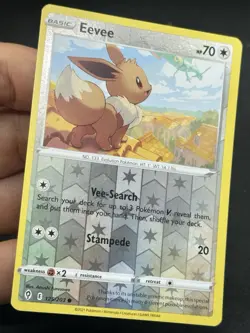 Eevee 125/203 Reverse holo - LP- Pokemon TCG Card - Image 2