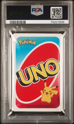 2020 UNO POKEMON ASIA BACK-GREEN-#4 CHARIZARD PSA 8 - Image 2
