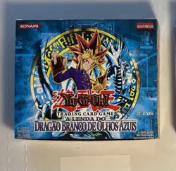 Yugioh Legend of Blue Eyes PORTUGUESE Booster Box 1st Edition - Image 1