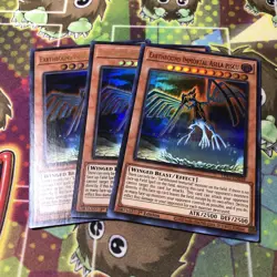 Yu-gi-oh! TCG 3x Earthbound Immortal Aslla Piscu LDS3-EN038 Ultra Rare x3 - Image 1