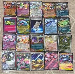 TCG Pokemon 40x Card Binder Lot Collection - Illustration Rare, FA's, Ex’s, More - Image 1